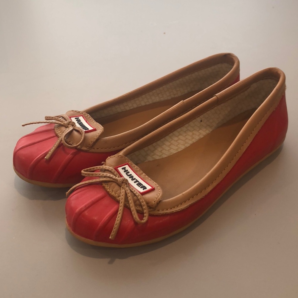 Red Hunter Rubber Jaylen Duck Flats
